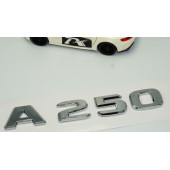 DK Benz A250 Bagaj Krom ABS 3M 3D Yazı Logo - 3