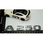 DK Benz A250 Bagaj Krom ABS 3M 3D Yazı Logo - 4