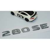 Dk Tuning 280 Se Bagaj Krom Abs 3m 3d Yazı Logo Benz İle Uyumlu - 3