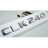 DK Tuning CLK240 Bagaj Krom ABS 3M 3D Yazı Logo Benz İle Uyumlu thumbnail 1