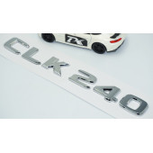 DK Tuning CLK240 Bagaj Krom ABS 3M 3D Yazı Logo Benz İle Uyumlu thumbnail 3
