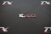 Volkswagen GTİ Running Rabbit Bagaj Krom Metal 3M Logo - 3