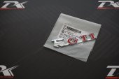 Volkswagen GTİ Running Rabbit Bagaj Krom Metal 3M Logo - 7