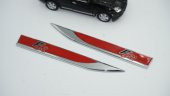 Seat FR Logo Çamurluk Yanı Krom Metal Bıçak Logo - 2