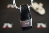 Audi A4 Logo Orjinal Deri Metal Anahtarlık Orjinal Ürün - 2