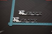 Volkswagen GTİ Running Rabbit Çamurluk Yanı Krom Metal 3M Logo thumbnail 10