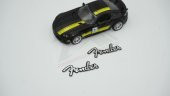 Skoda Fender Hoparlör Krom Metal 3M Logo Amblem 2 Li Set - 3