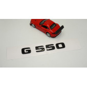 G 550 Bagaj Parlak Siyah ABS 3M 3D Yazı Logo - 2