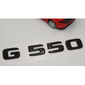 G 550 Bagaj Parlak Siyah ABS 3M 3D Yazı Logo - 3