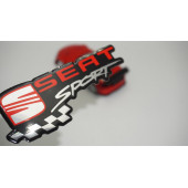 Seat Sport Logo Epoksi ABS Bagaj 3M 3D Logo Arma - 1