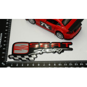 Seat Sport Logo Epoksi ABS Bagaj 3M 3D Logo Arma - 5