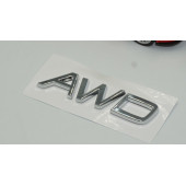 Volvo AWD XC60 XC90 S60 S80 S60L V40 V60 3M Krom Bagaj Yazı Logo - 3