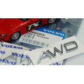 Volvo AWD XC60 XC90 S60 S80 S60L V40 V60 3M Krom Bagaj Yazı Logo - 5