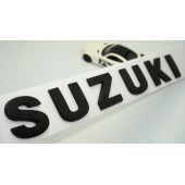 DK Suzuki Bagaj 3M 3D Siyah ABS Yazı Logo Amblem 29x4 Cm thumbnail 1