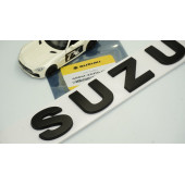 DK Suzuki Bagaj 3M 3D Siyah ABS Yazı Logo Amblem 29x4 Cm thumbnail 5