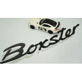 DK Porsche Boxster Bagaj 3M 3D Siyah ABS Eski Model Yazı Logo Amblem thumbnail 1