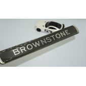 DK Tuning Brownstone Siyah Bagaj Logo Land Rover İle Uyumlu - 1