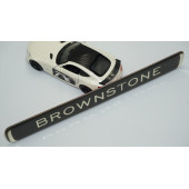 DK Tuning Brownstone Siyah Bagaj Logo Land Rover İle Uyumlu - 4