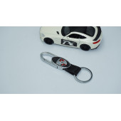 DK Tuning Porsche Logo Deri Metal Anahtarlık Orjinal Ürün - 2