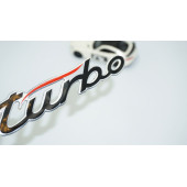 DK Tuning Turbo Krom Alüminyum Body Plaka 3M 3D Logo Amblem thumbnail 1
