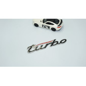 DK Tuning Turbo Krom Alüminyum Body Plaka 3M 3D Logo Amblem thumbnail 2