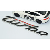 DK Tuning Turbo Krom Alüminyum Body Plaka 3M 3D Logo Amblem thumbnail 3