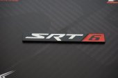 Dodge SRT 6 Krom Metal Bagaj 3M 3D Logo - 2