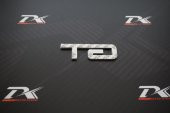 Alfa Romeo GT Bagaj Krom Metal 3M 3D Yazı Logo - 2