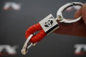 Toyota Logo Stil Hasır Desen Anahtarlık K - 1