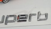 Skoda Superb Yeni Nesil Bagaj Krom ABS 3M 3D Yazı Logo Amblem thumbnail 5