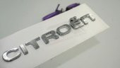Citroen C4 C5 B7 Bagaj Krom ABS 3M 3D Yazı Logo Amblem - 1
