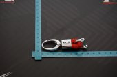 Audi Logo Stil Hasır Desen Anahtarlık K - 8