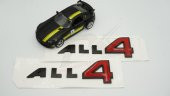 Mini Cooper ALL4 3M 3D Kapı Yazı Logo 2 Li Set Orjinal Ürün - 2