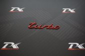 Porsche Macan Panamera Cayenne 911 Turbo Bagaj Logo - 3