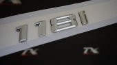 Bmw 118i Bagaj Krom Metal 3M 3D Yazı Logo - 1