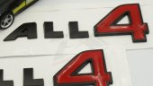 Mini Cooper ALL4 3M 3D Kapı Yazı Logo 2 Li Set Orjinal Ürün - 3