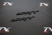 Dodge Jeep Chrysler SRT Krom Metal 3M 3D Yan Çamurluk Logo thumbnail 2