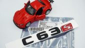 C63S Bagaj Yazı Logo Siyah Renk Orjinal Ürün - 6
