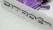 Citroen C4 C5 B7 Bagaj Krom ABS 3M 3D Yazı Logo Amblem - 5