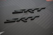 Dodge Jeep Chrysler SRT Krom Metal 3M 3D Yan Çamurluk Logo thumbnail 3