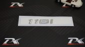 Bmw 118i Bagaj Krom Metal 3M 3D Yazı Logo - 2