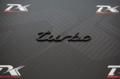 Porsche Macan Panamera Cayenne 911 Turbo Bagaj Logo - 10