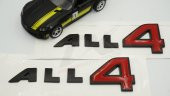 Mini Cooper ALL4 3M 3D Kapı Yazı Logo 2 Li Set Orjinal Ürün - 6
