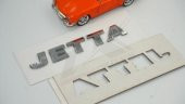 Volkswagen Jetta 2011-2014 Bagaj 3M 3D Krom ABS Yazı Logo Amblem - 8