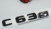 C63S Bagaj Yazı Logo Siyah Renk Orjinal Ürün - 3