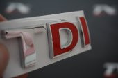 Volkswagen TDİ Bagaj Krom Metal 3M 3D Yazı Logo Arma - 2