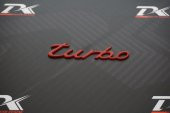 Porsche Macan Panamera Cayenne 911 Turbo Bagaj Logo - 8