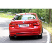 Bmw 220d Bagaj Krom Metal 3M 3D Yazı Logo - 7