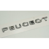 DK Peugeot Bagaj Krom ABS 3M 3D Yazı Logo Amblem 13,5 Cm - 3