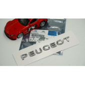 DK Peugeot Bagaj Krom ABS 3M 3D Yazı Logo Amblem 13,5 Cm - 5